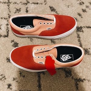 Color-Block Pink & Red Vans